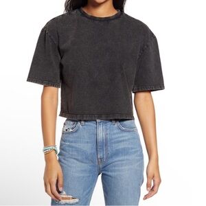 BP Women's Black Cropped Top
